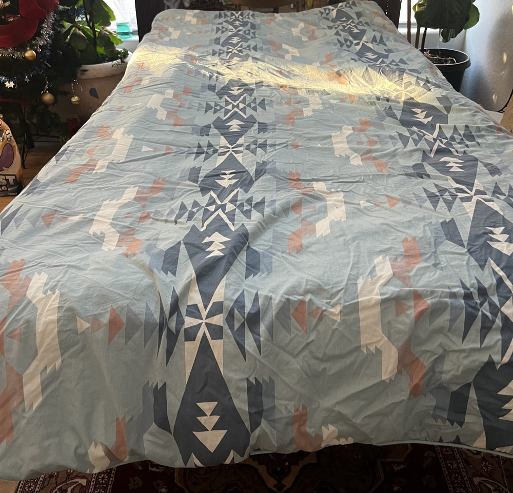 Pendleton Queen Comforter Multicolor Reversible South-Western 100% Cotton